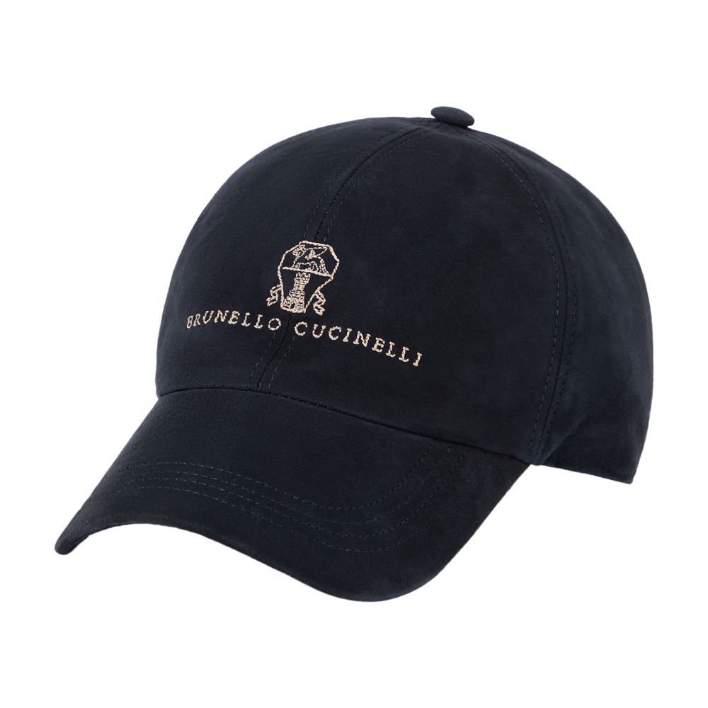 Brunello Cucinelli Suede baseball cap