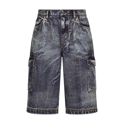 Dolce & Gabbana Blue wash denim shorts