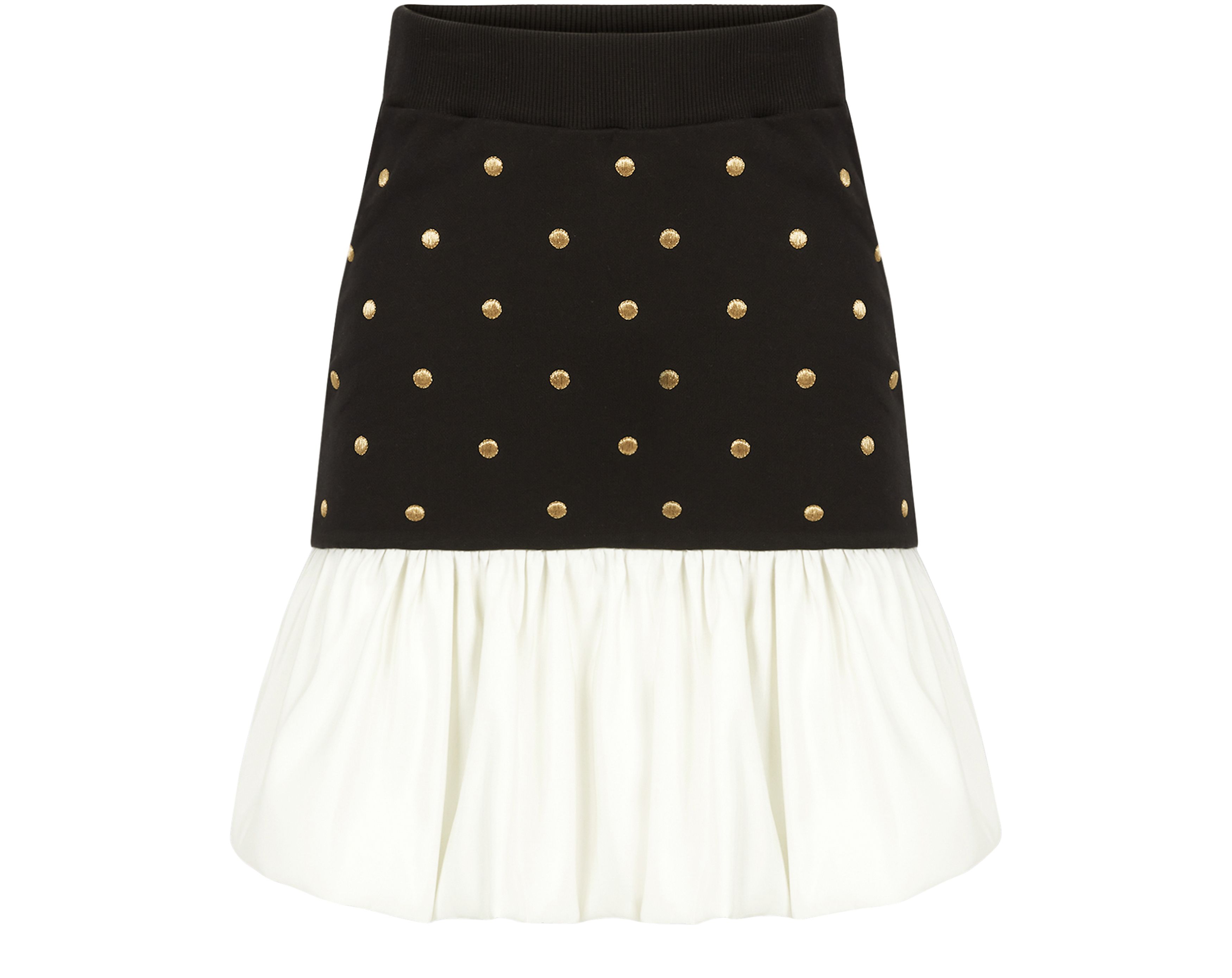 Nina Ricci Polka dot peplum skirt