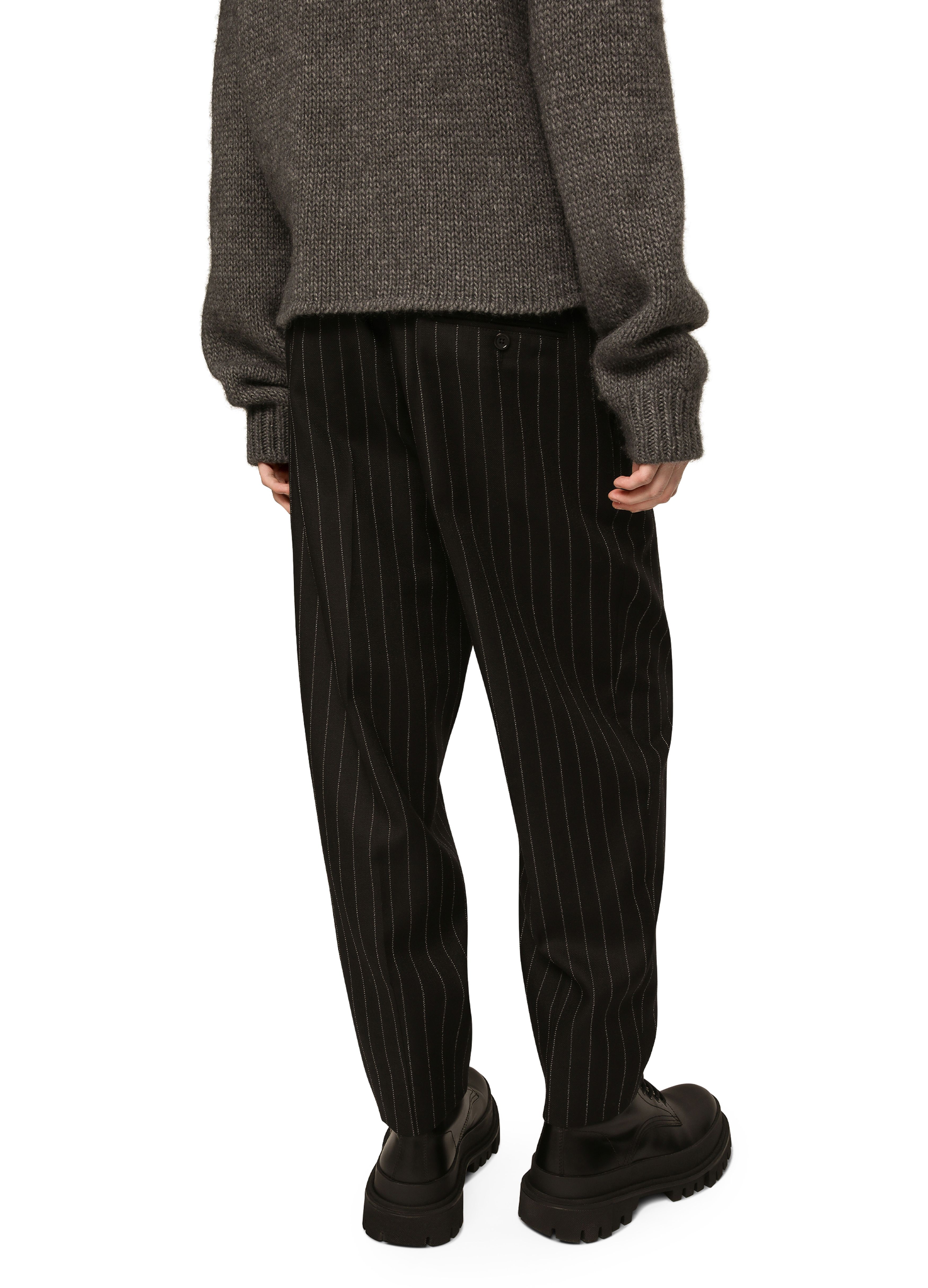 Dolce & Gabbana Pinstripe wool pants