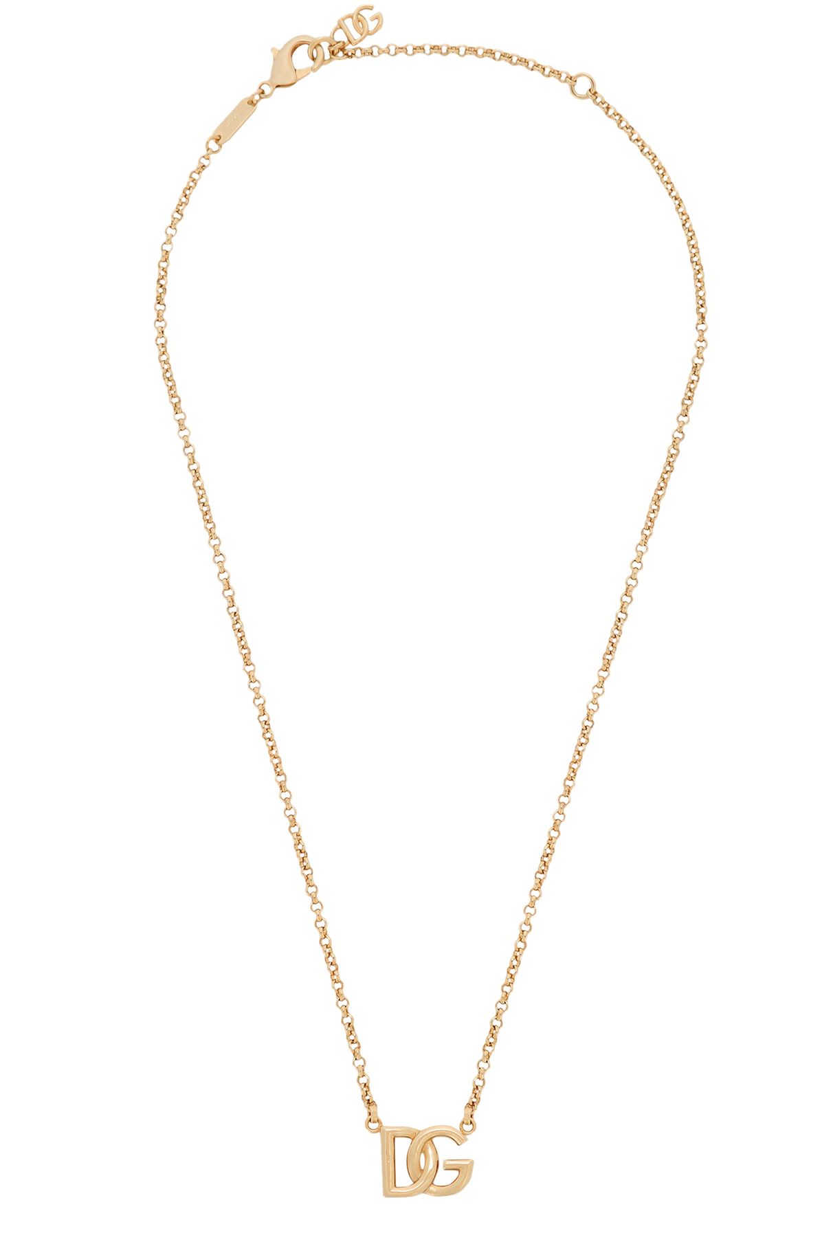 Dolce & Gabbana Fine link necklace with DG logo