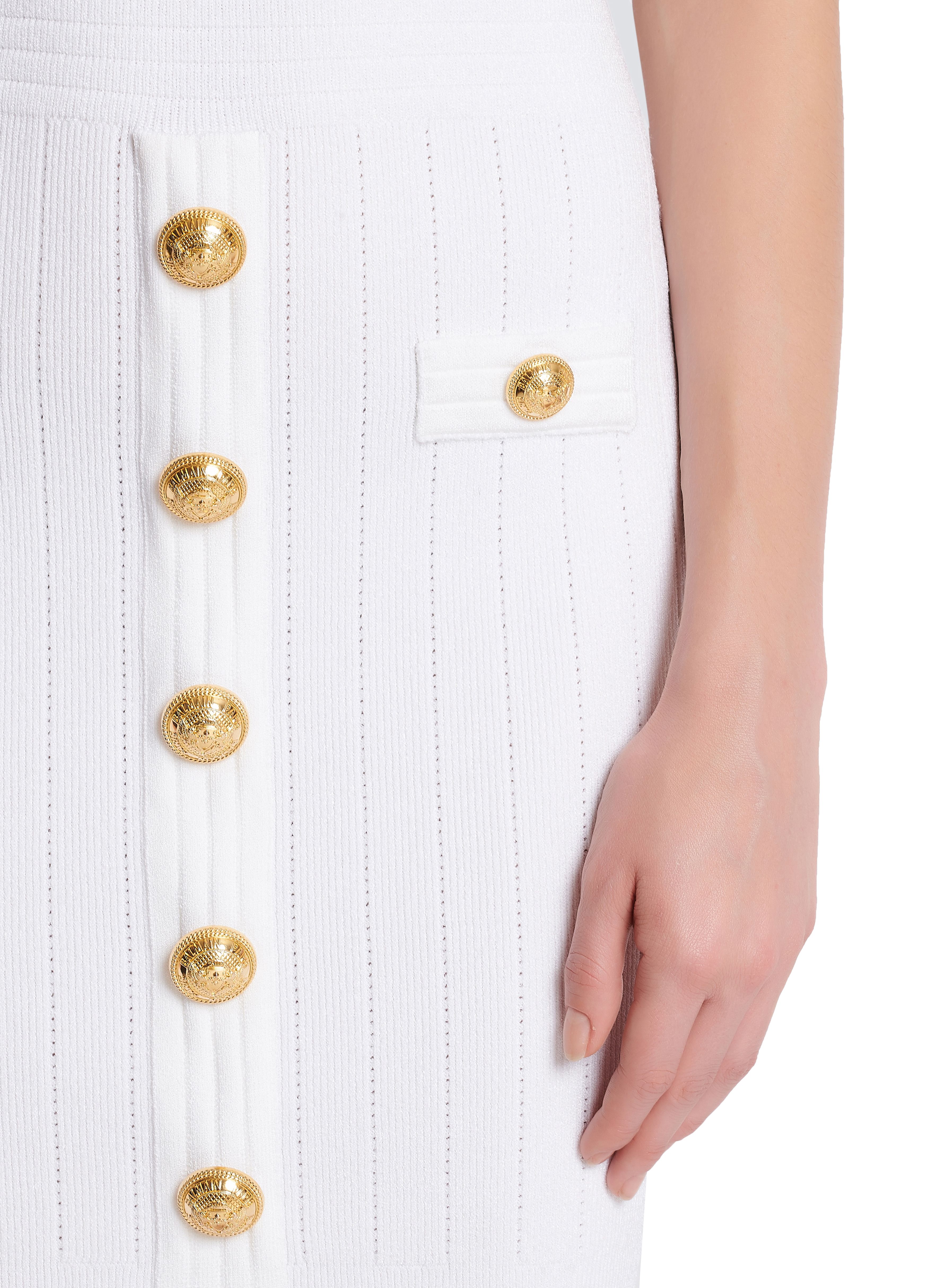 Balmain Knitted dress with buttons