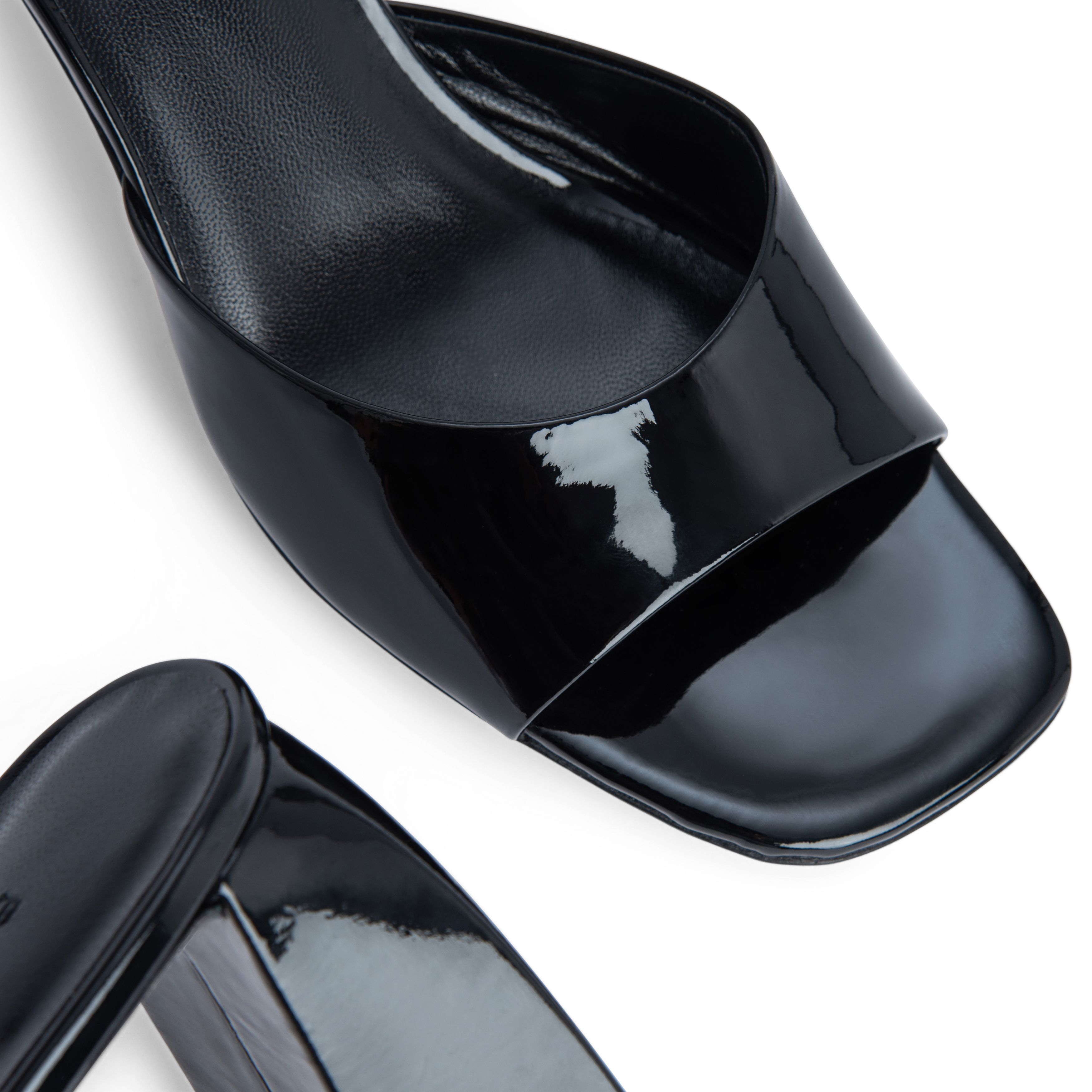 BY FAR Romy Patent Leather Mules