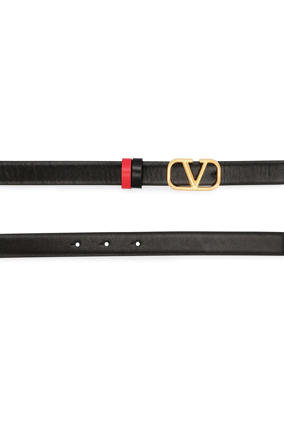 VALENTINO GARAVANI Vlogo belt H. 2 cm