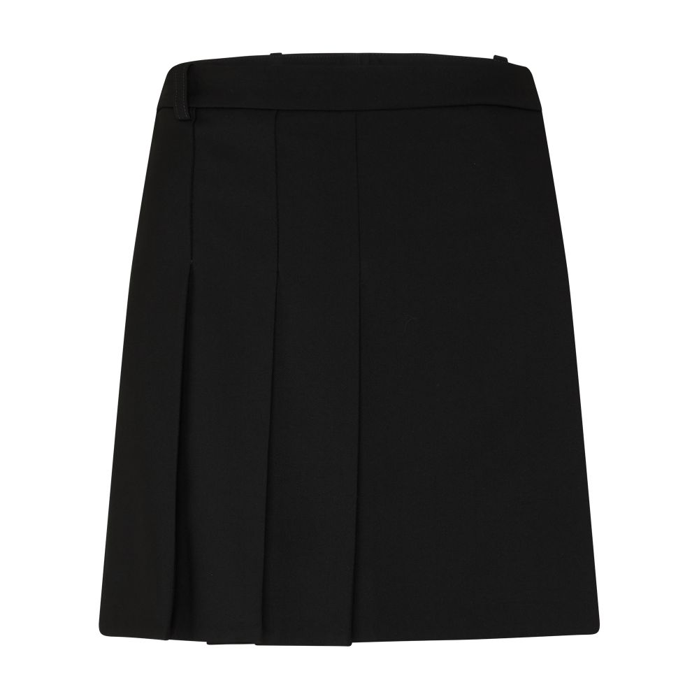 Alexander McQueen Short wool skirt