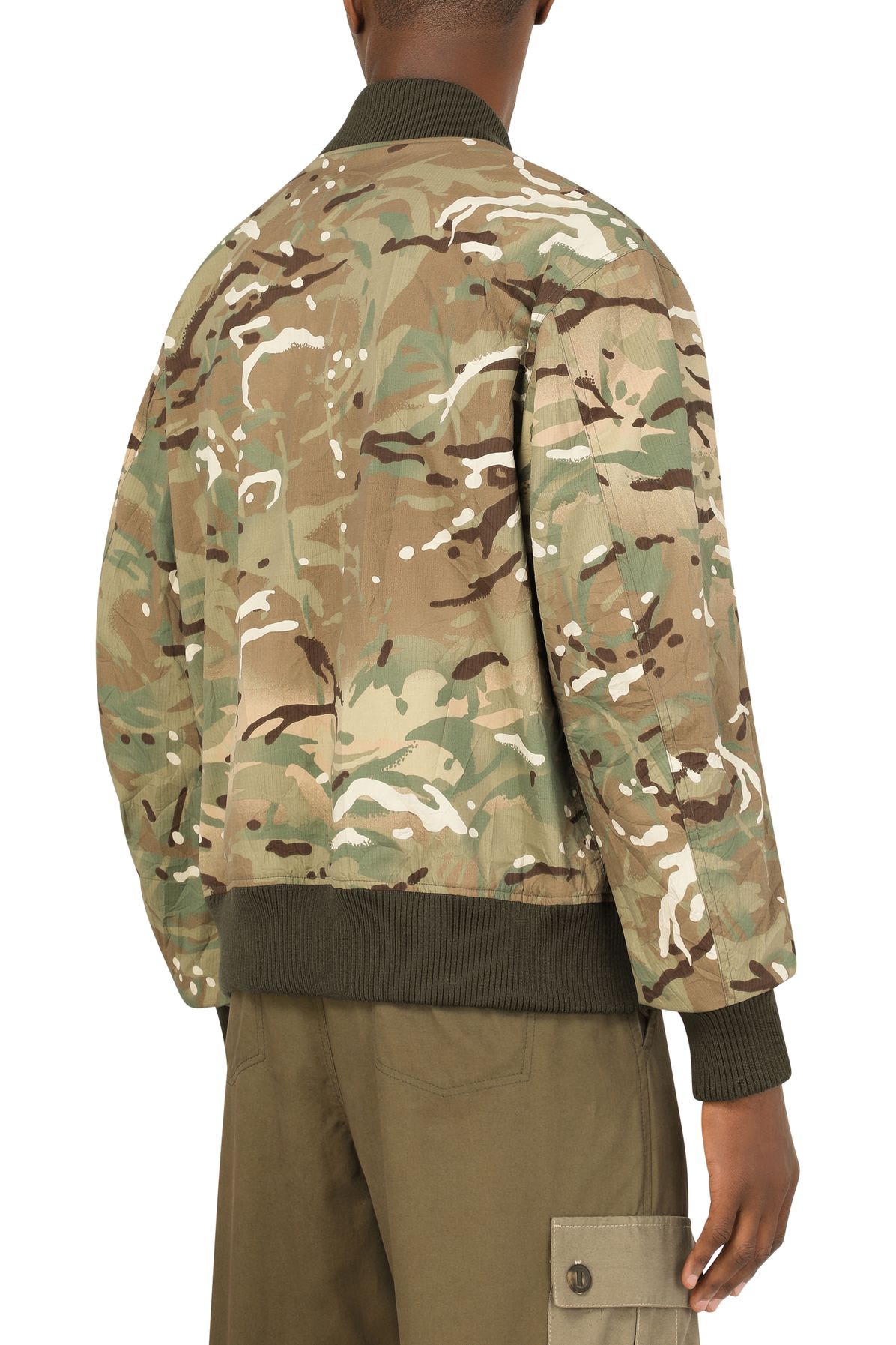 Dolce & Gabbana Camouflage-print nylon jacket