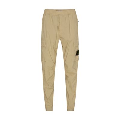 Stone Island Cargo pants with logo patch