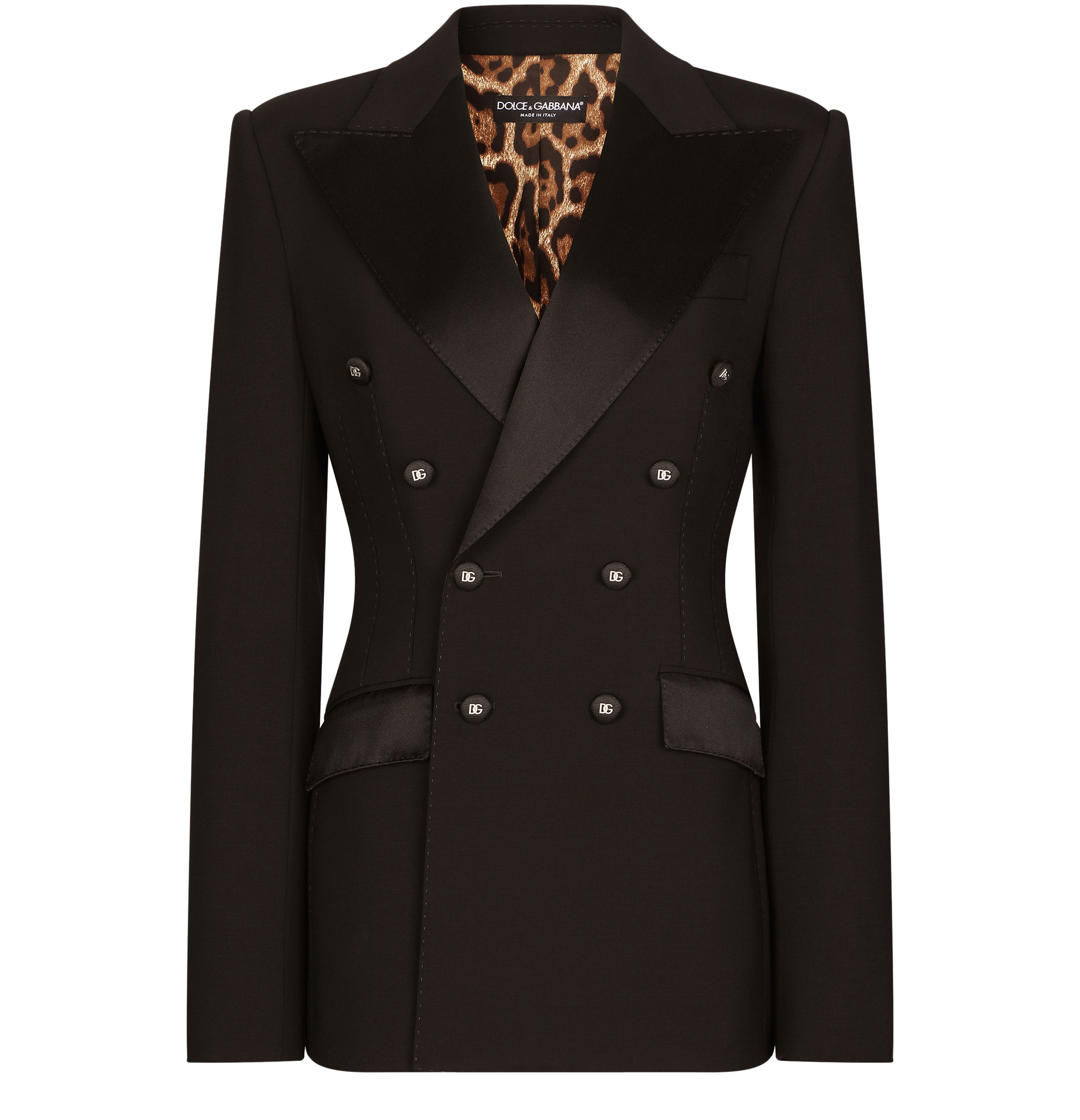 Dolce & Gabbana Satin and duchesse tuxedo jacket