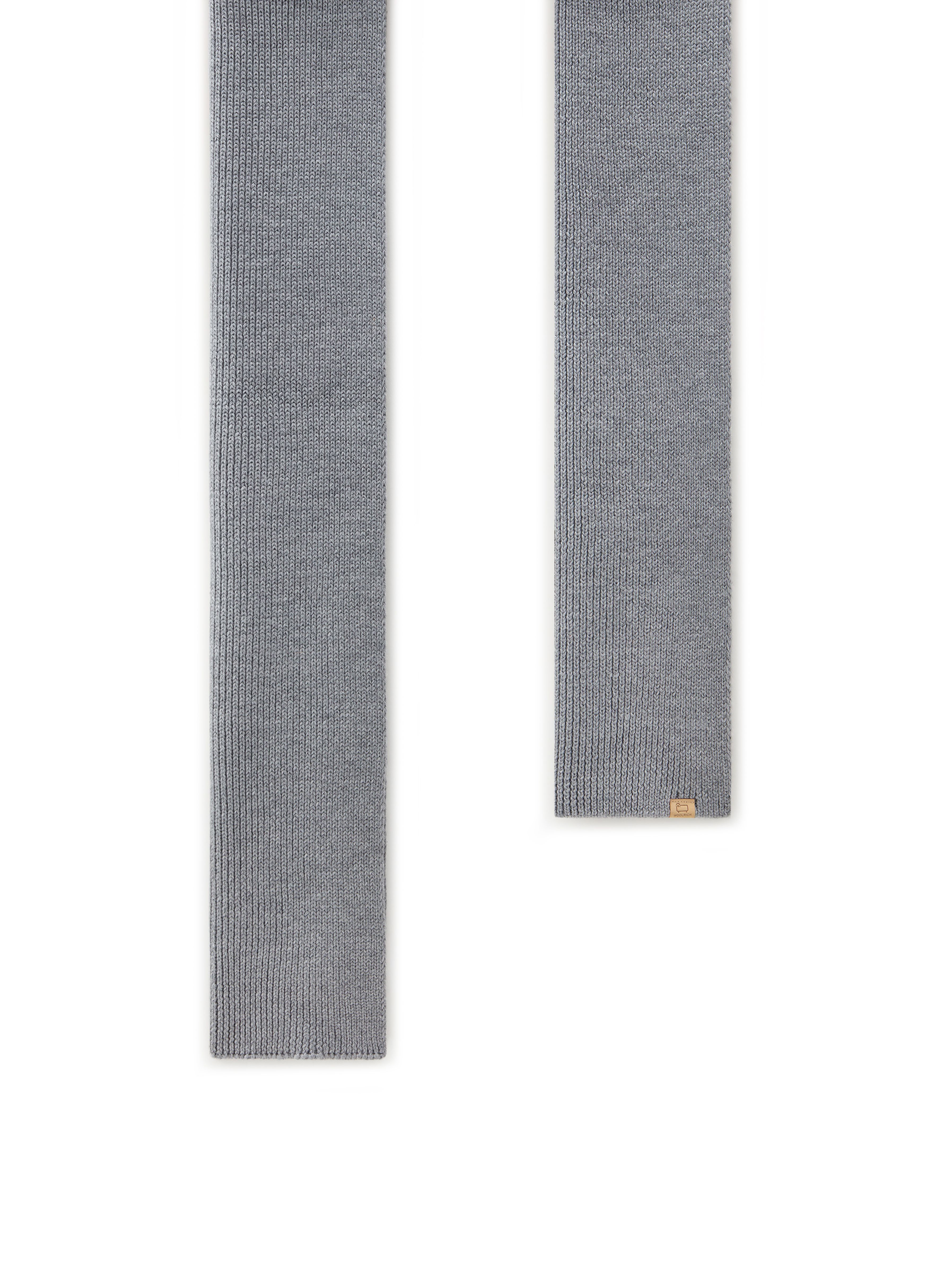 Woolrich Ribbed Scarf in Pure Merino Virgin Wool