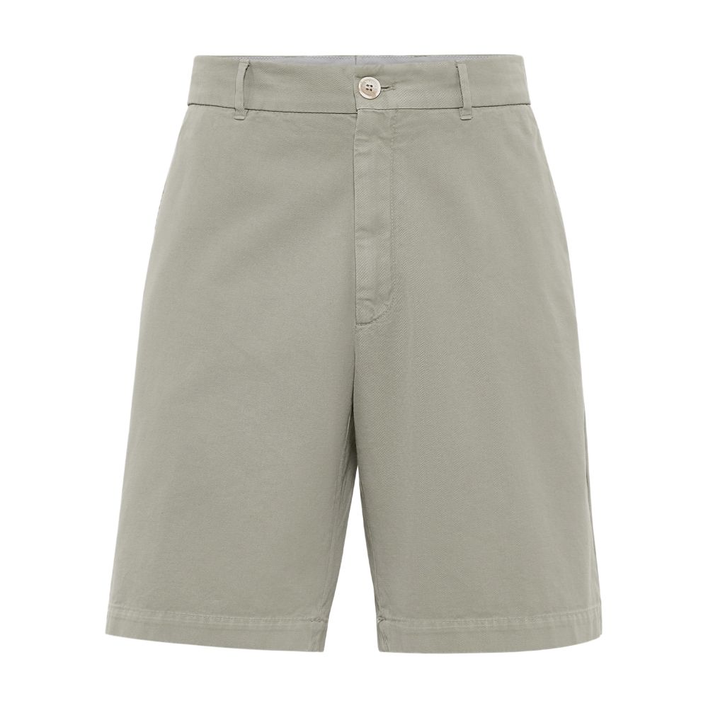 Brunello Cucinelli Gabardine Bermuda shorts