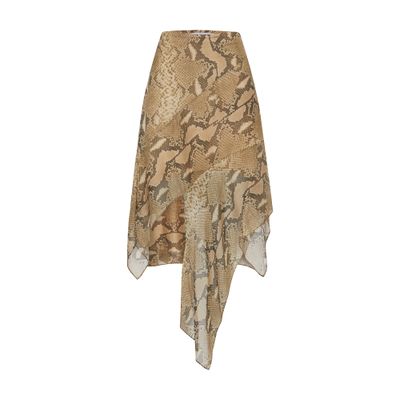  Phyton print skirt