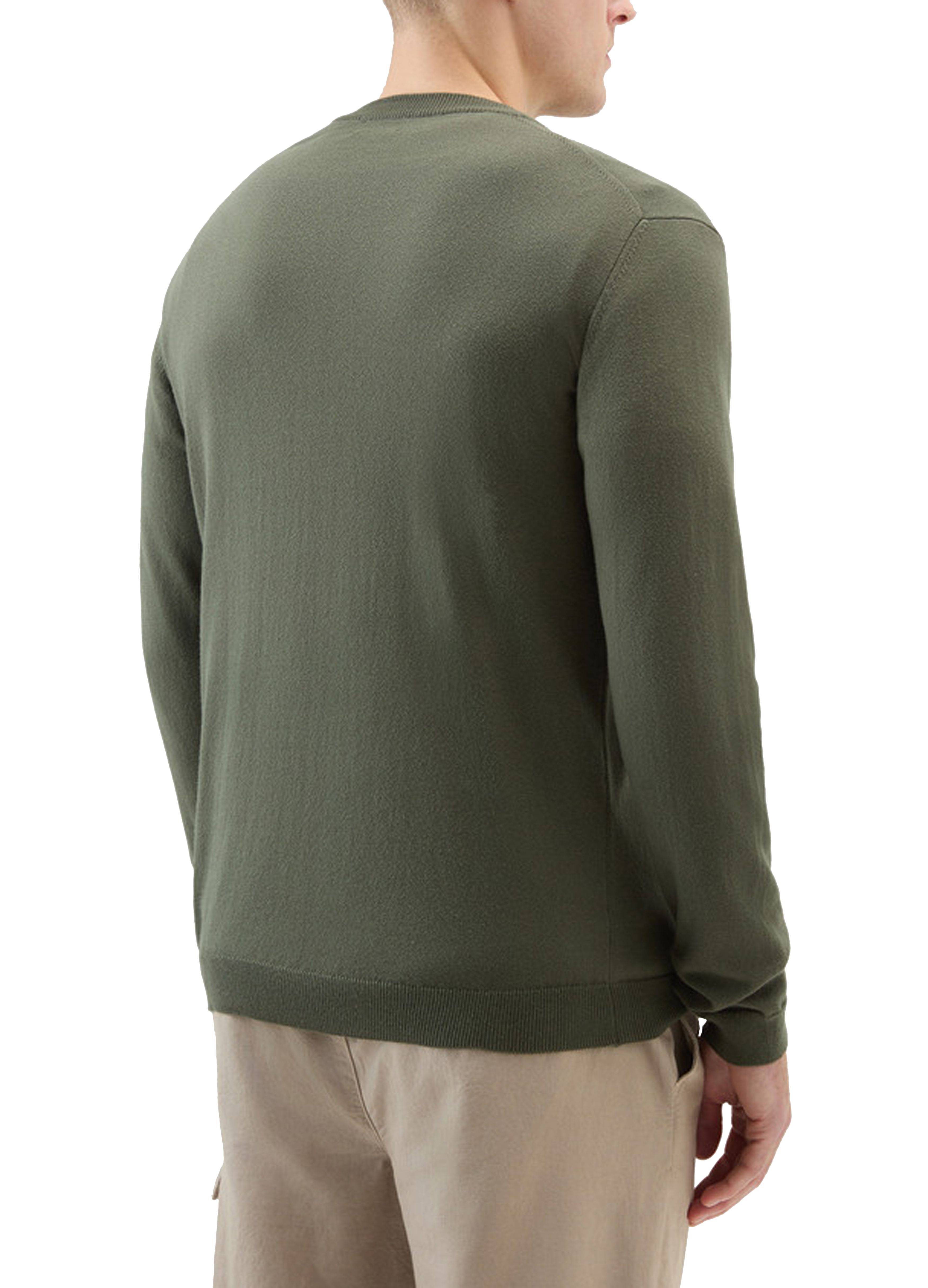 Woolrich Pure cotton crewneck sweater