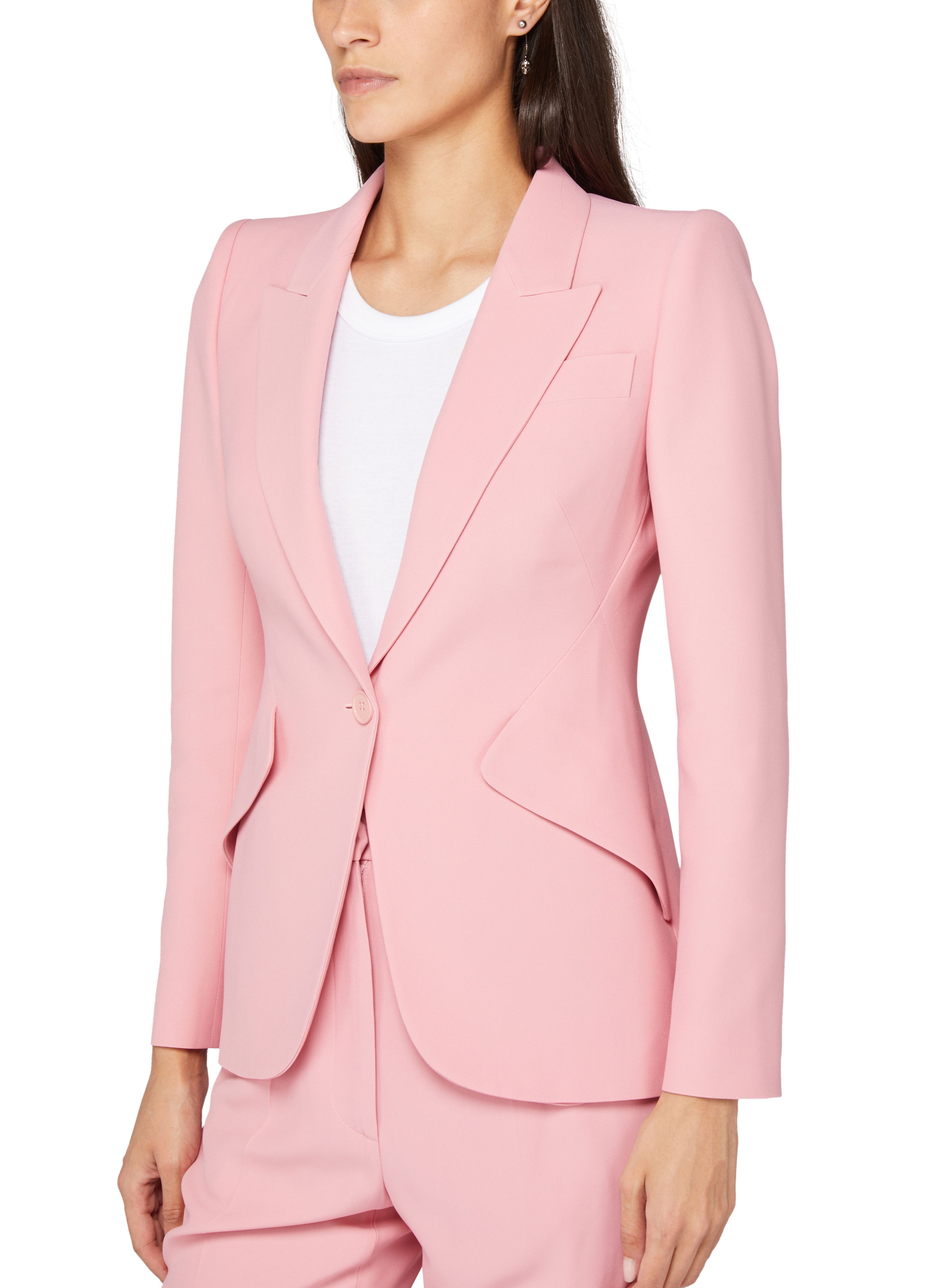 Alexander McQueen Single button blazer