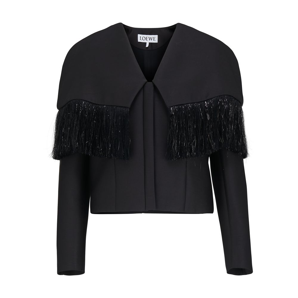 Loewe Fringed bolero jacket