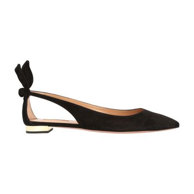 Aquazzura Bow Tie flat ballets