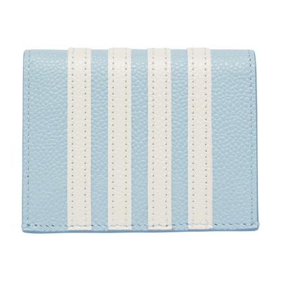 Thom Browne 4 Bar double card holder