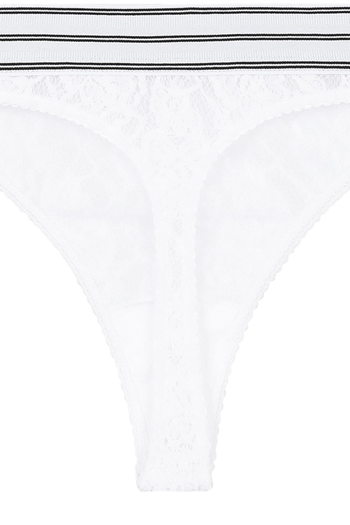 Dolce & Gabbana Lace thong with branded elastic