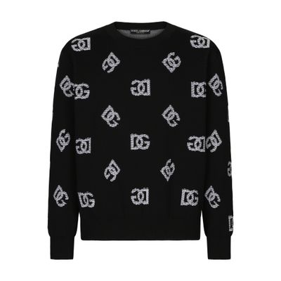 Dolce & Gabbana Technical jacquard sweater