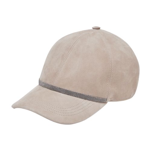 Brunello Cucinelli Suede baseball cap