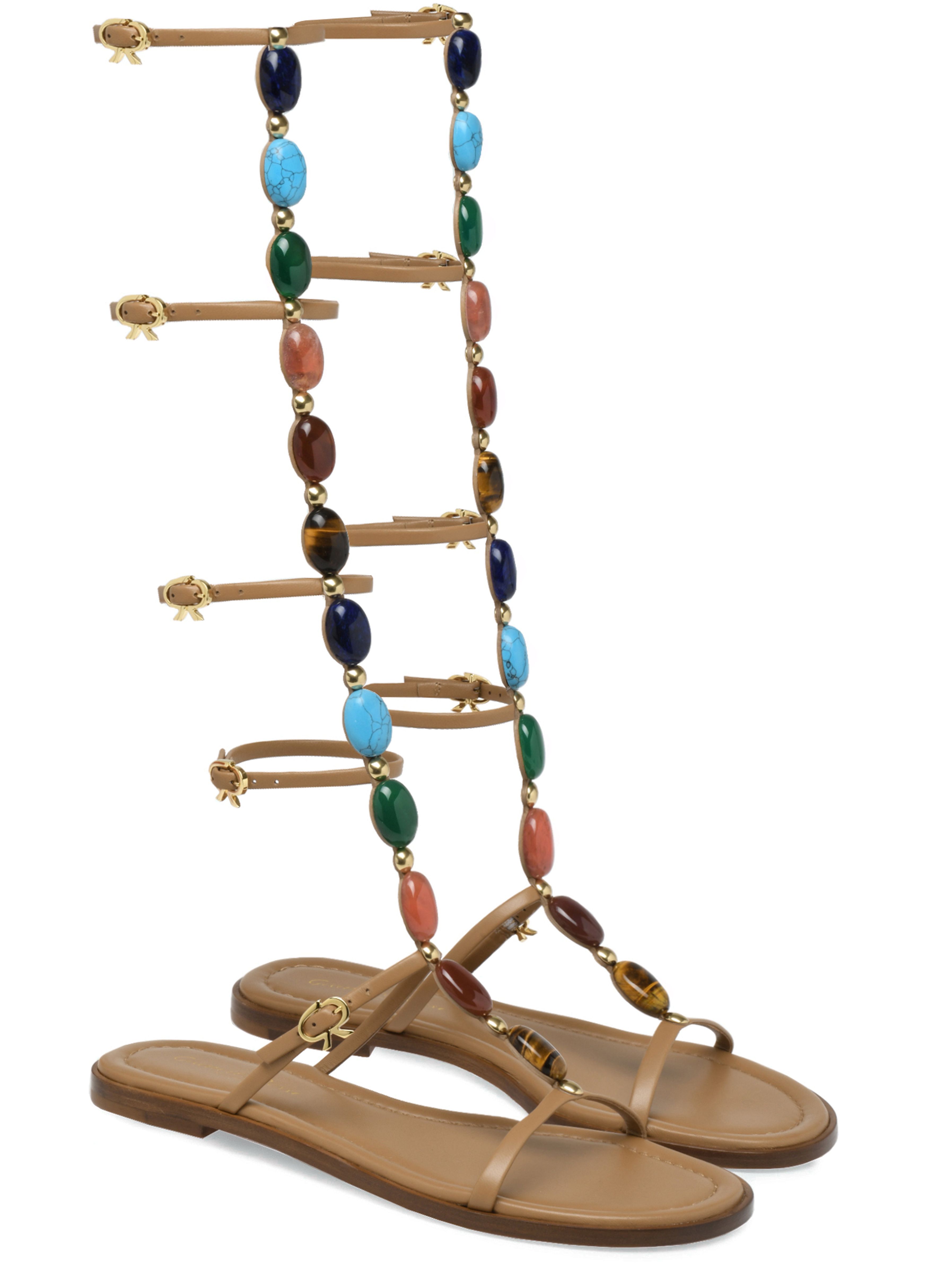 Gianvito Rossi Shanti Gladiator 05 Sandals