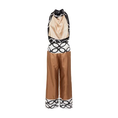 VALENTINO GARAVANI Valentino Chain print jumpsuit