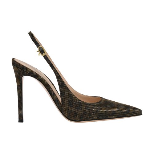 Gianvito Rossi Ribbon Sling 105 pumps