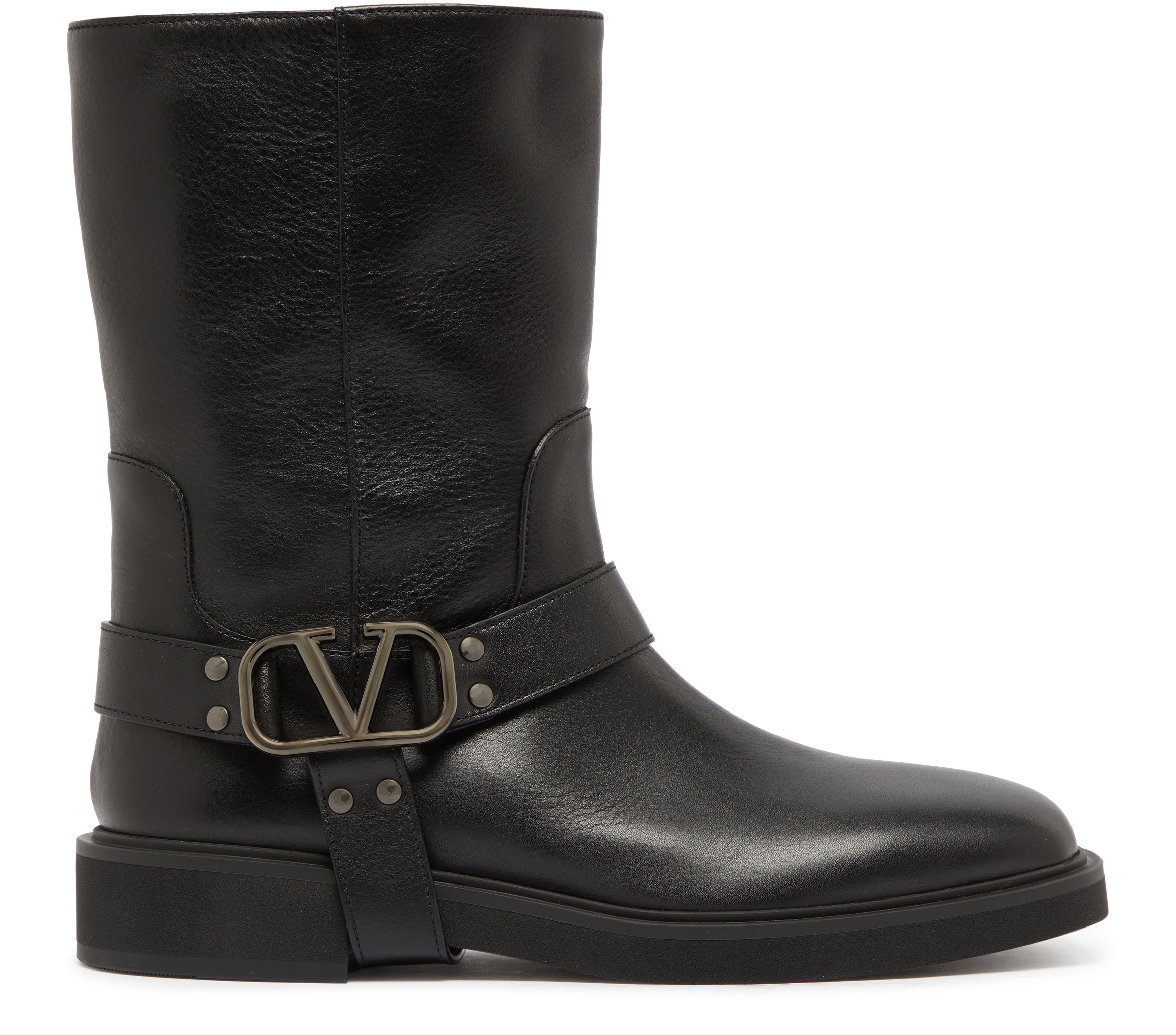 VALENTINO GARAVANI Vlogo Signature biker boots