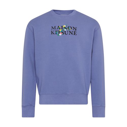 Maison Kitsuné Flower logo sweatshirt