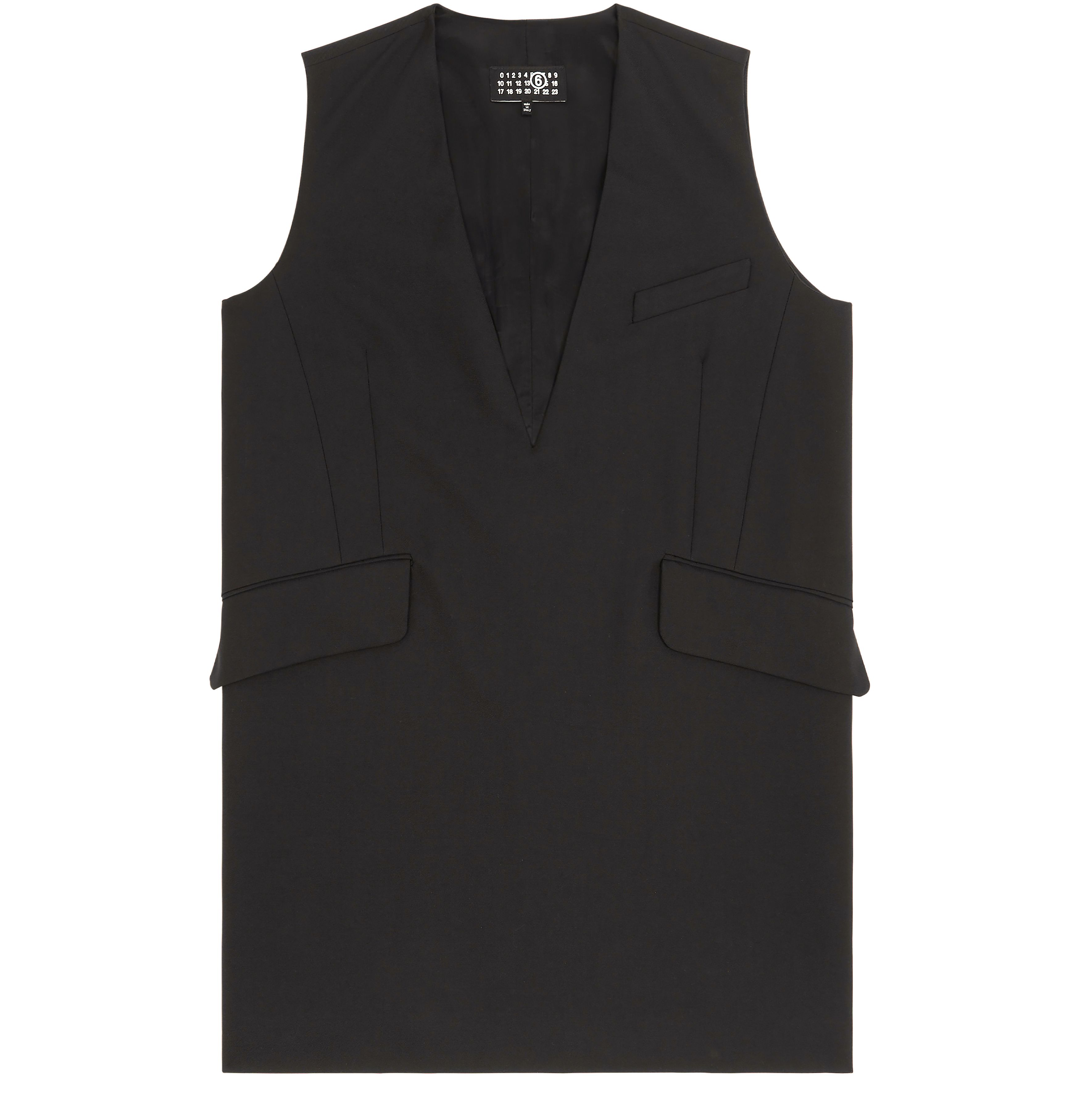 MM6 Maison Margiela Tailoring wool mini dress