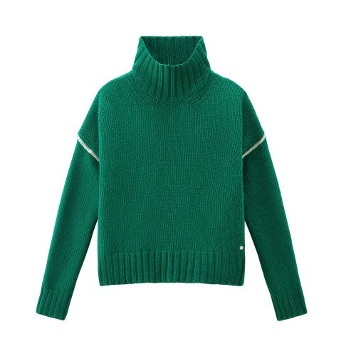 Woolrich Turtleneck Sweater in Pure Virgin Wool