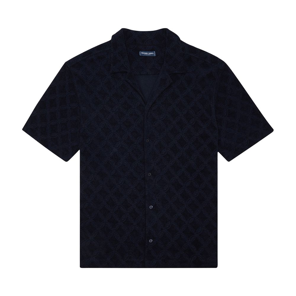 Frescobol Carioca Treliça Roberto Terry Cotton Jacquard Shirt