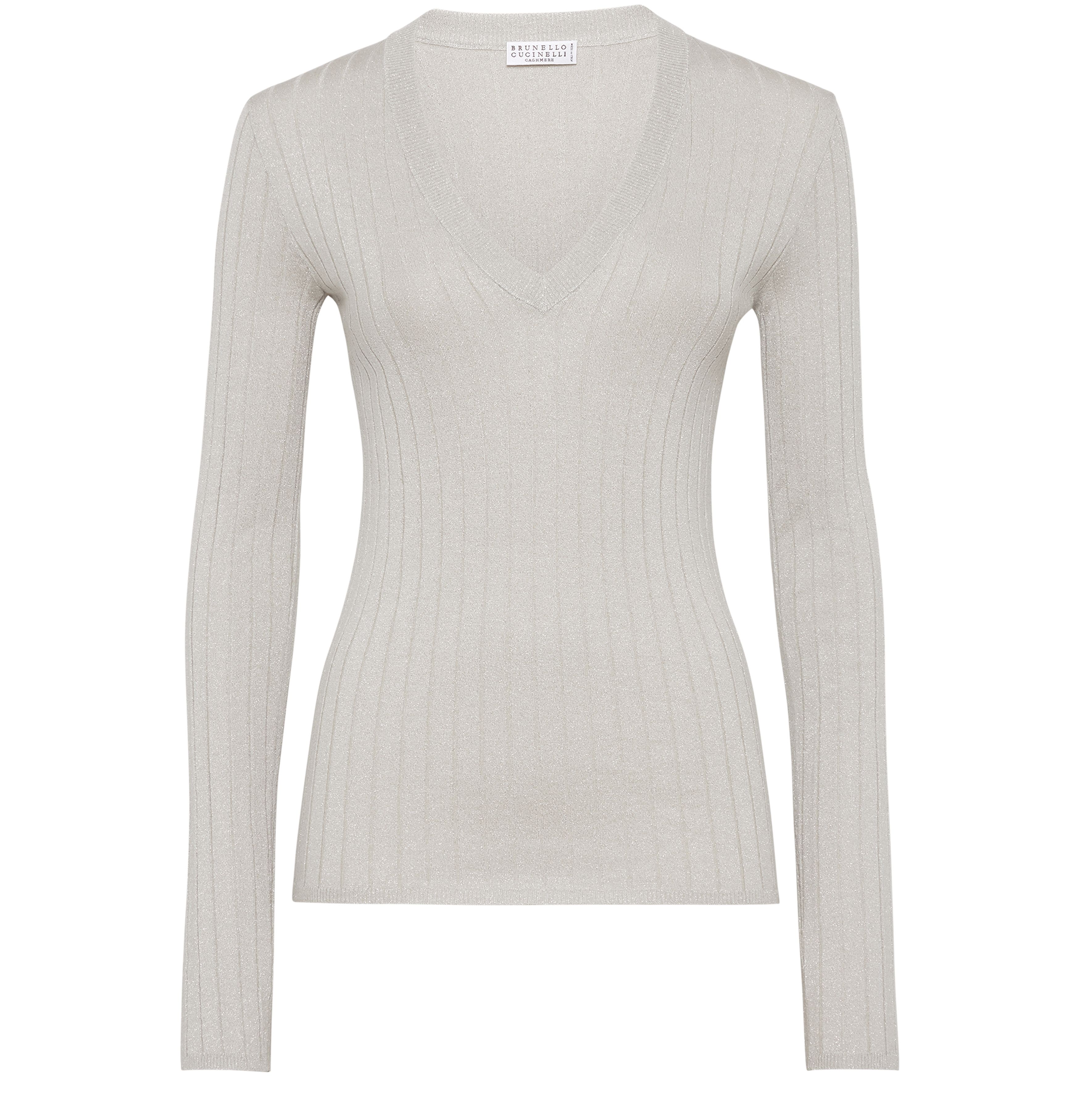 Brunello Cucinelli Cashmere and silk Sparkling sweater