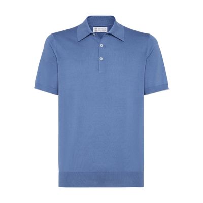 Brunello Cucinelli Lightweight knit polo shirt