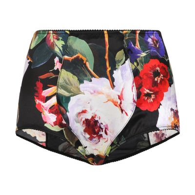 Dolce & Gabbana Satin high-waisted panties