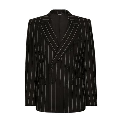 Dolce & Gabbana Double-breasted pinstripe jacket