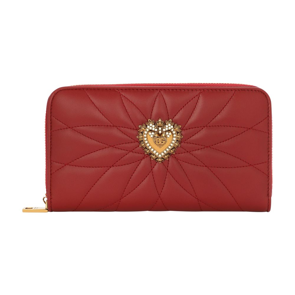 Dolce & Gabbana Zip-around devotion wallet