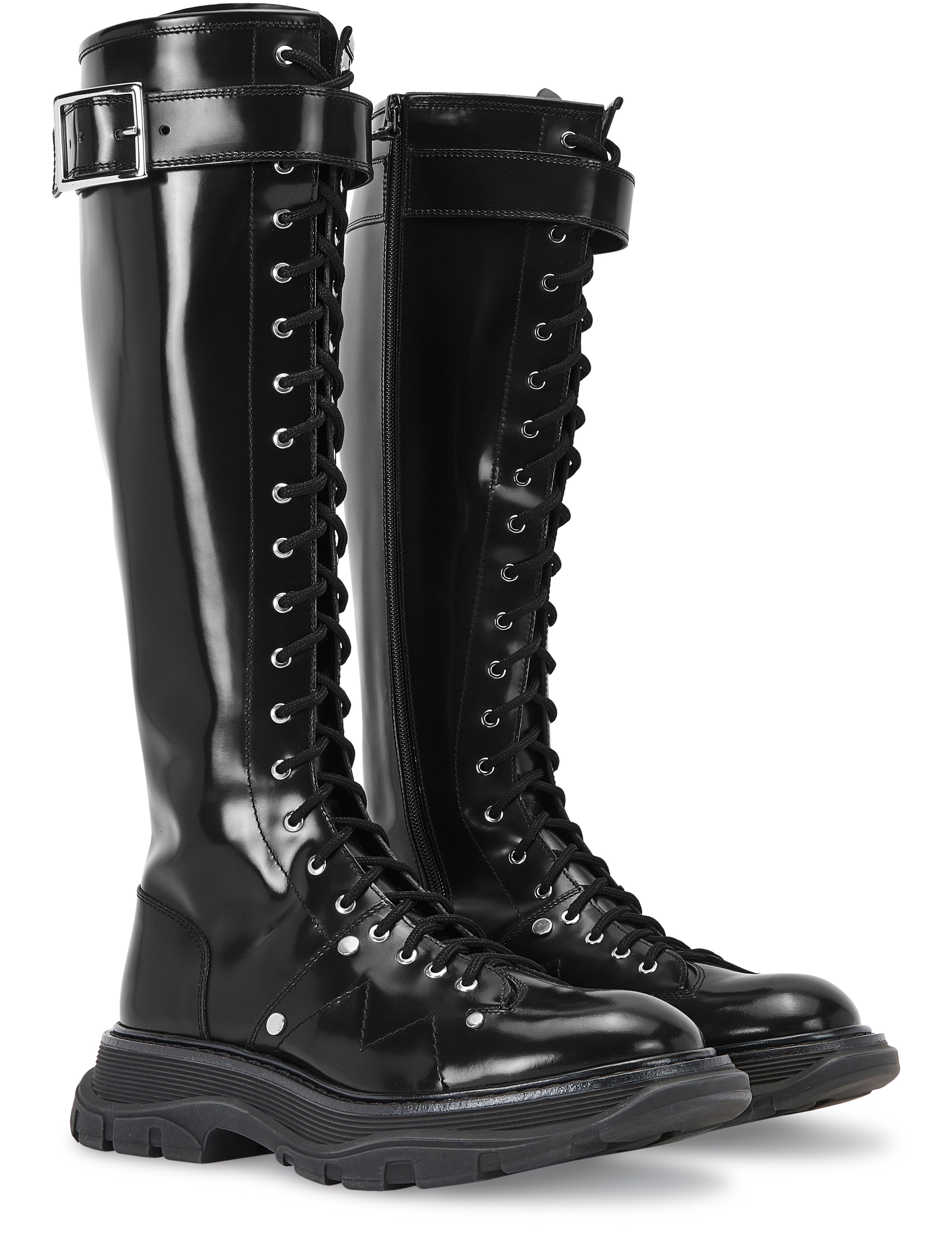 Alexander McQueen Lace-up boots