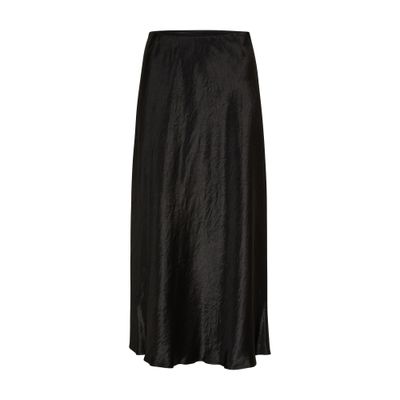 Max Mara Alessio satin midi skirt - LEISURE