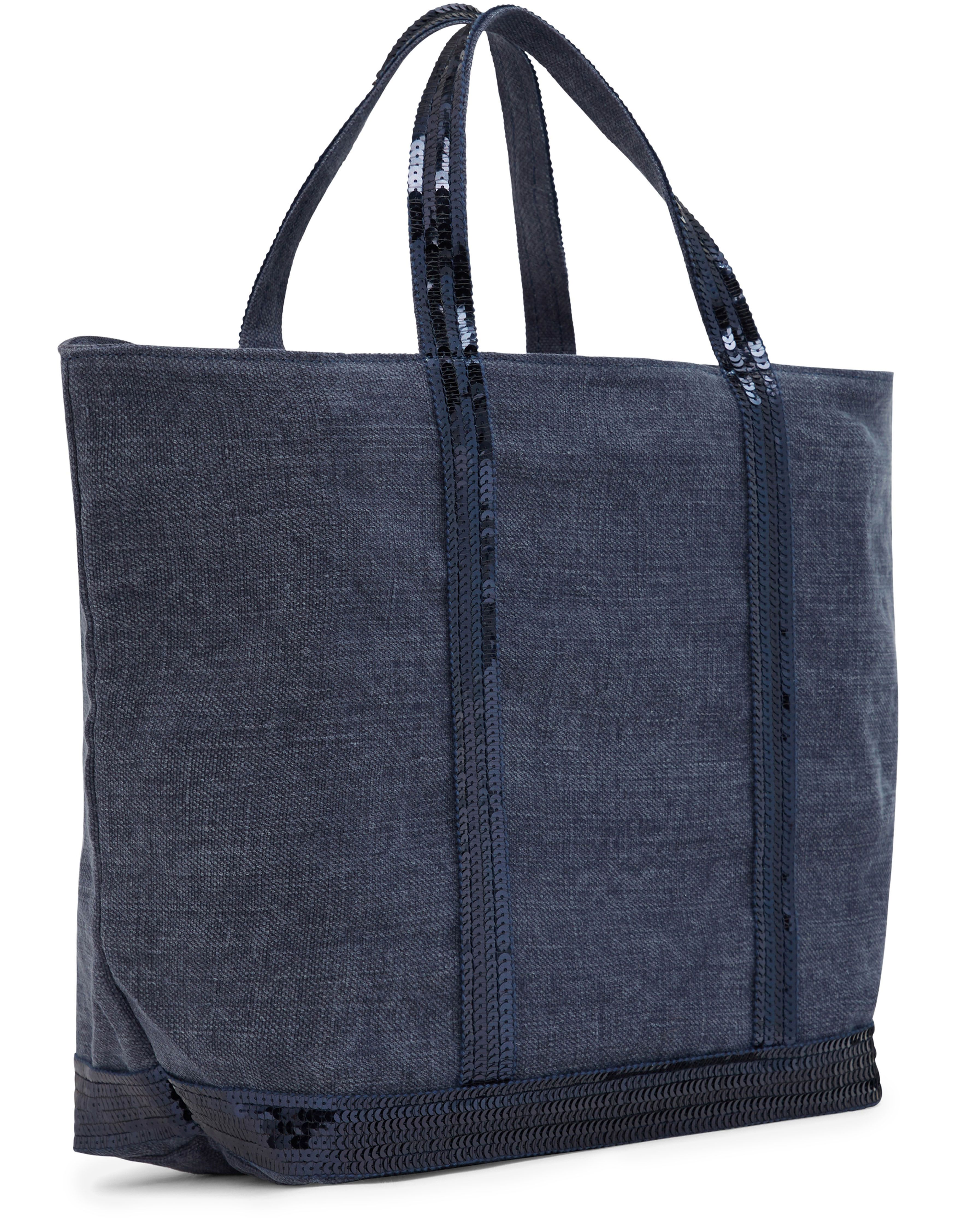  Linen M cabas tote