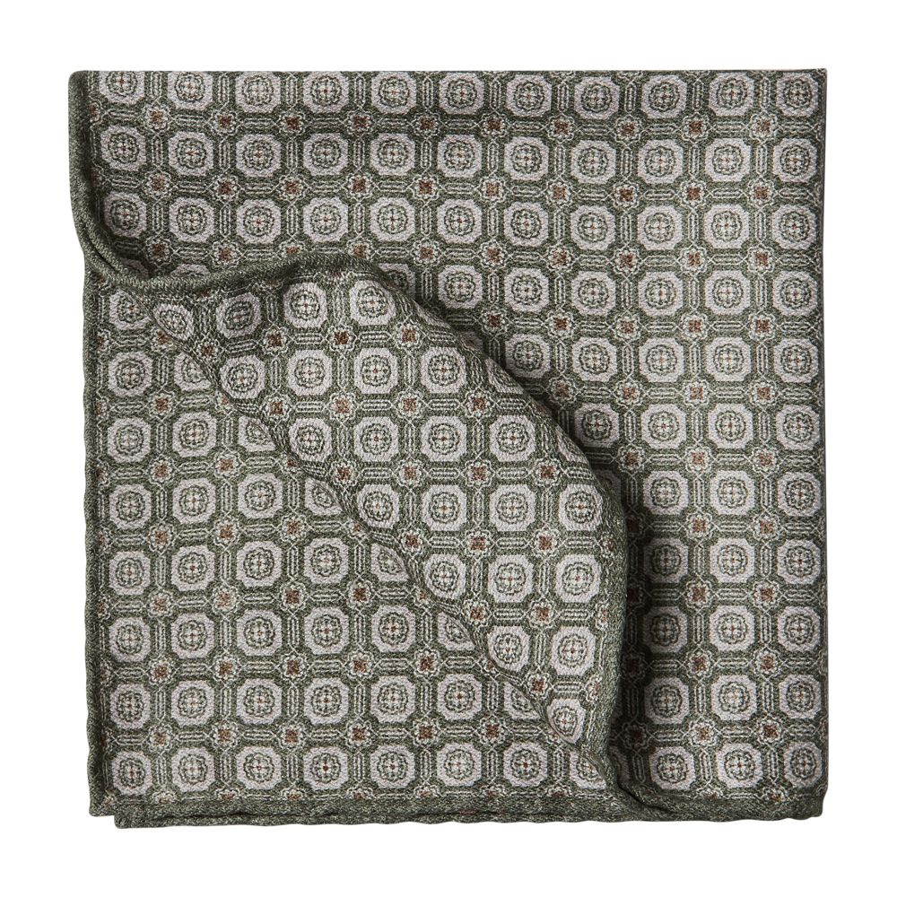 Brunello Cucinelli Pocket square with pattern