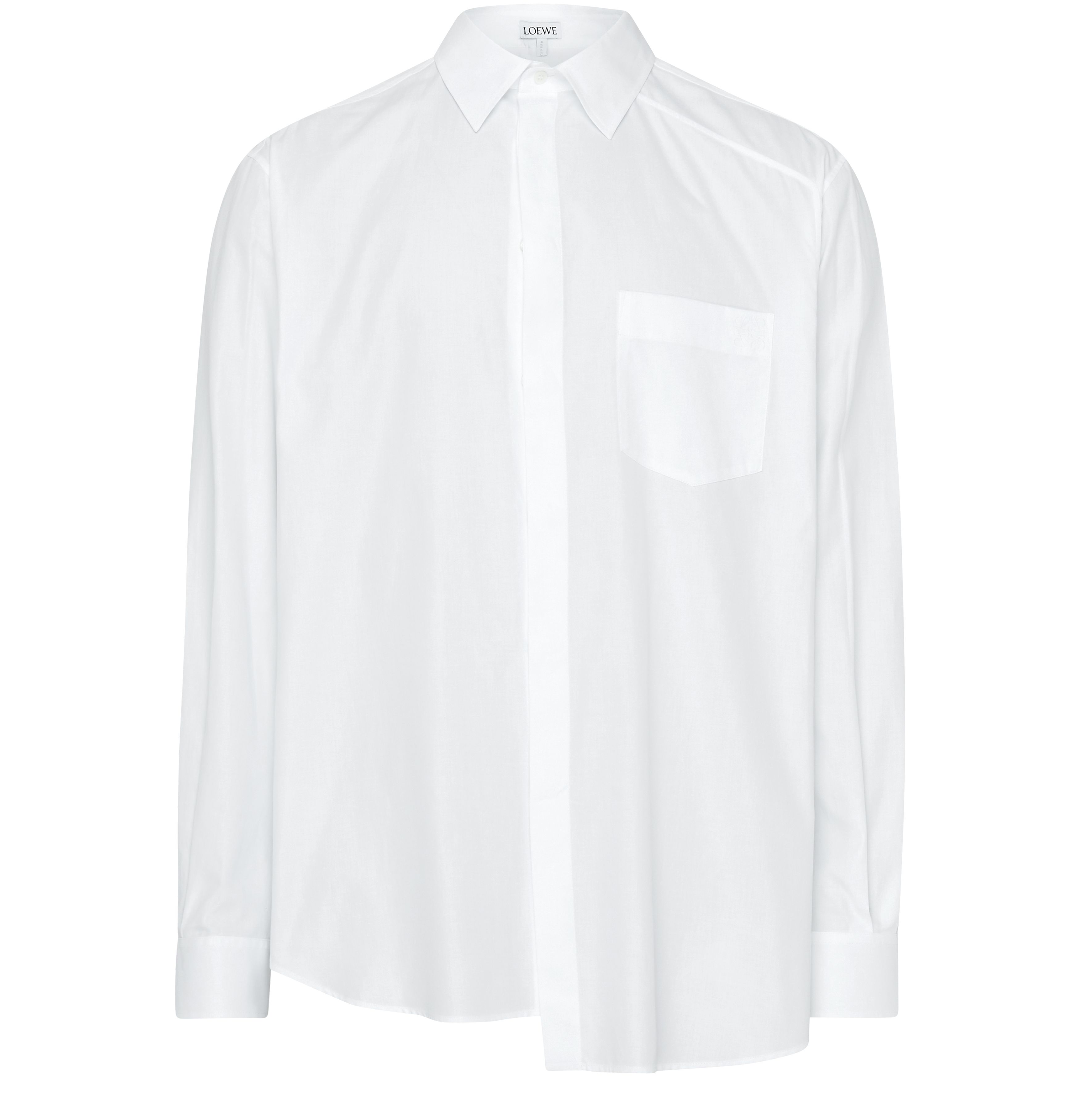 Loewe Asymmetric cotton shirt