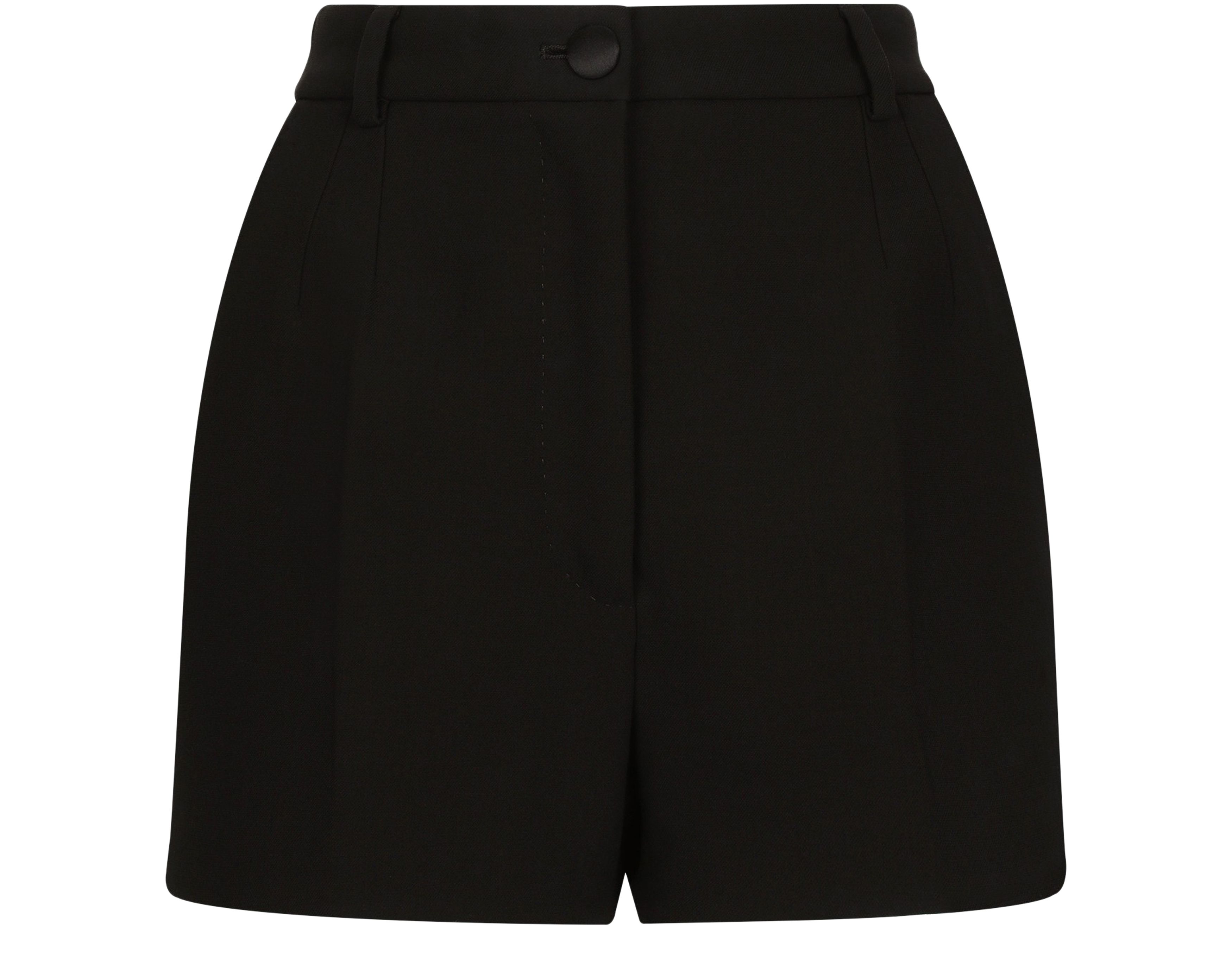 Dolce & Gabbana Double wool crepe shorts