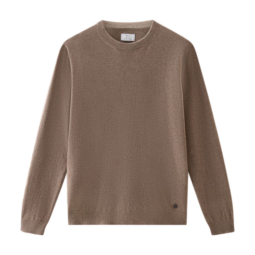 Woolrich Crewneck Sweater in Merino Wool Blend