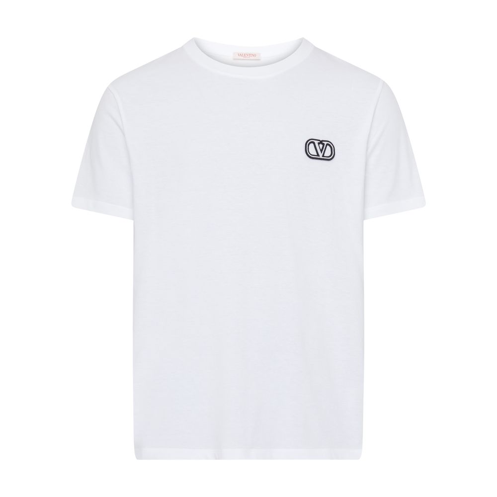 VALENTINO GARAVANI Cotton T-shirt with Vlogo Signature print