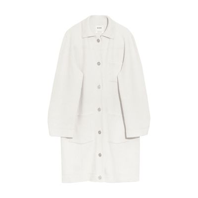 Barrie Denim cashmere and cotton long jacket