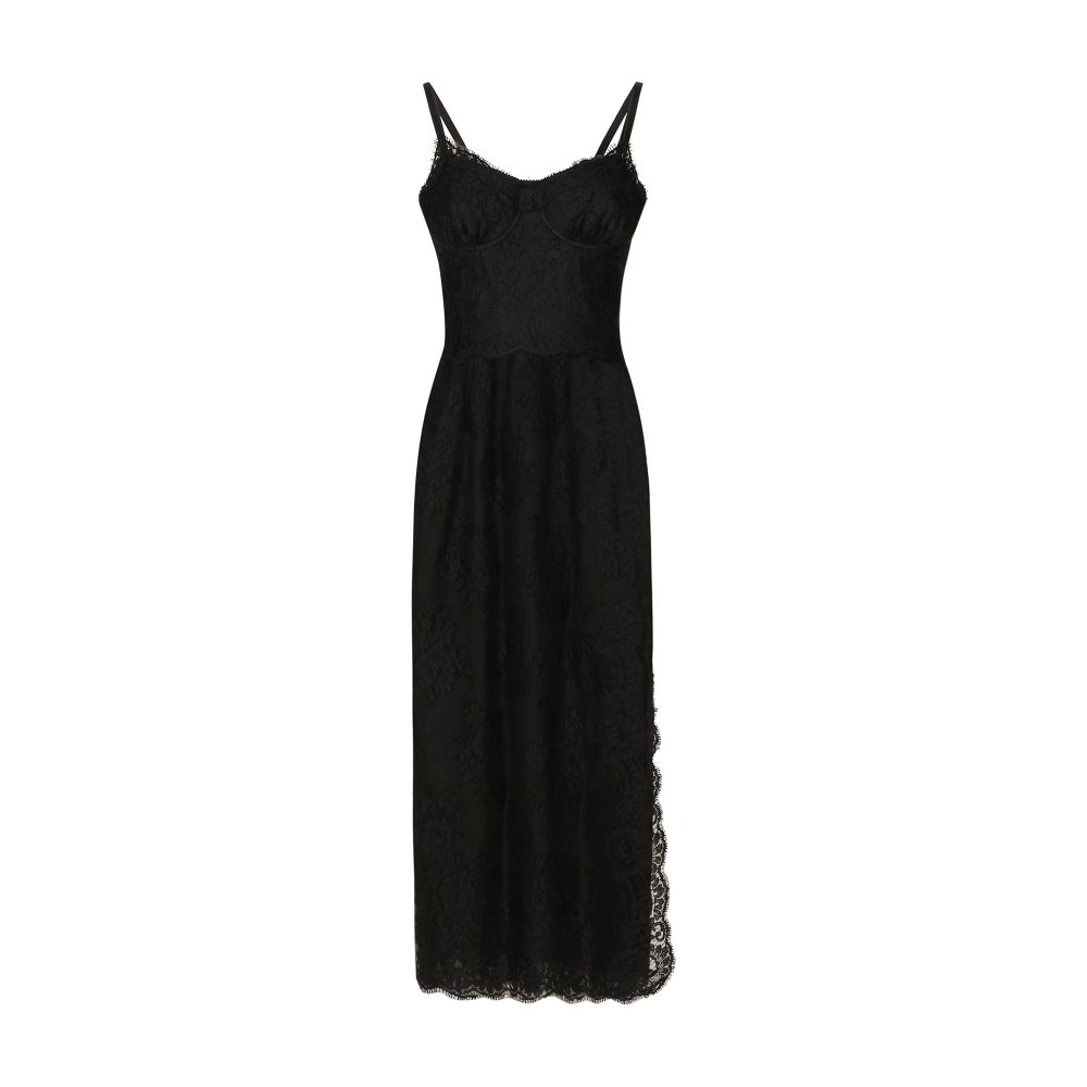 Dolce & Gabbana Lace calf-length slip dress