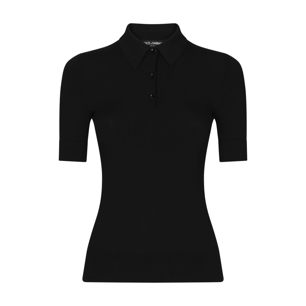 Dolce & Gabbana Viscose polo-shirt