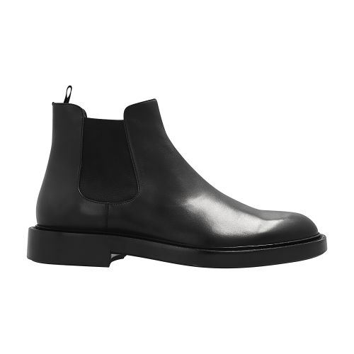 Giorgio Armani Leather Chelsea boots