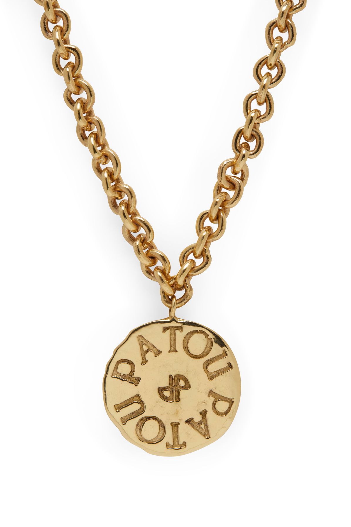 Patou Antique Coin Charm Necklace