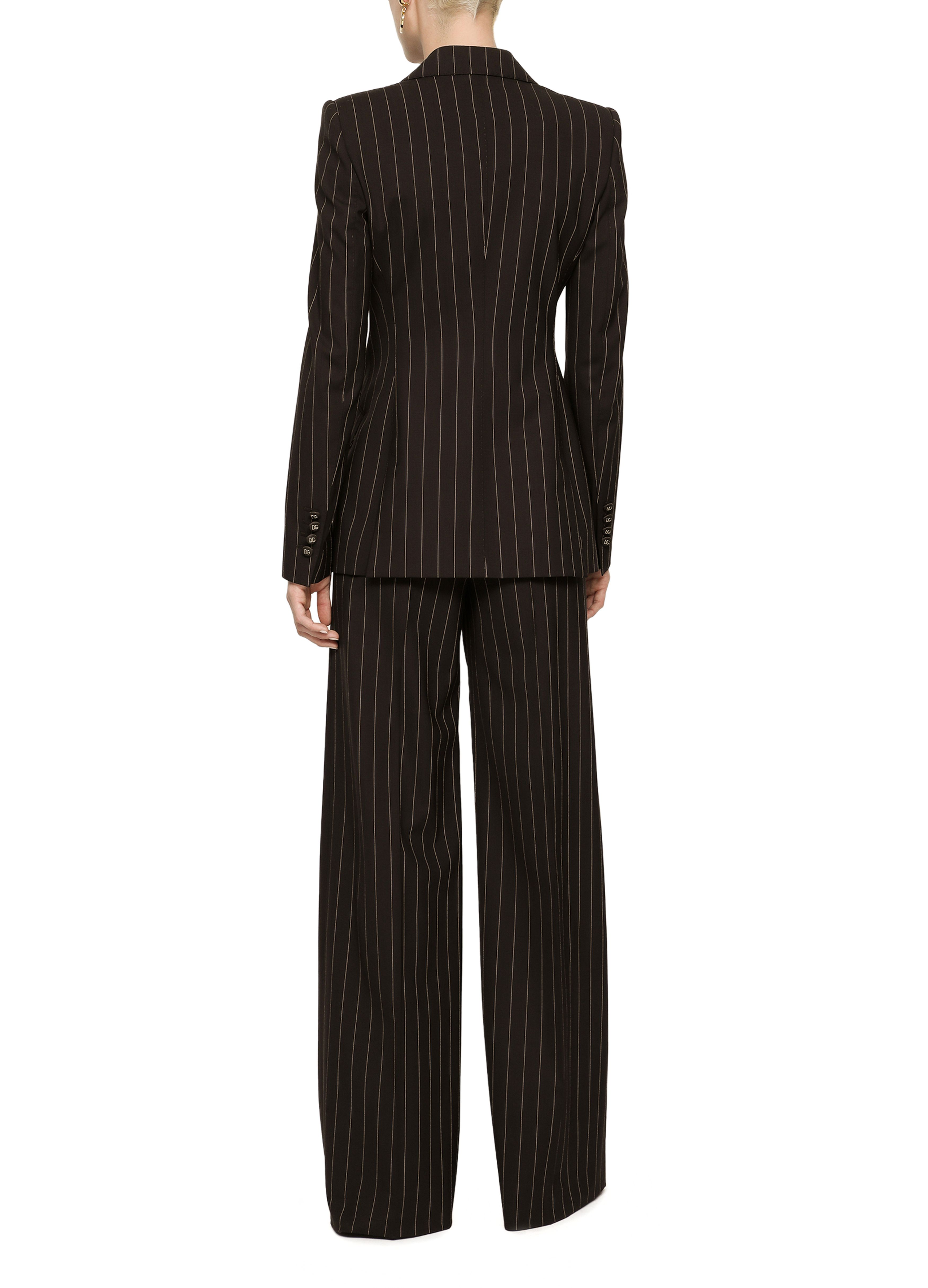 Dolce & Gabbana Pinstripe wool Turlington jacket